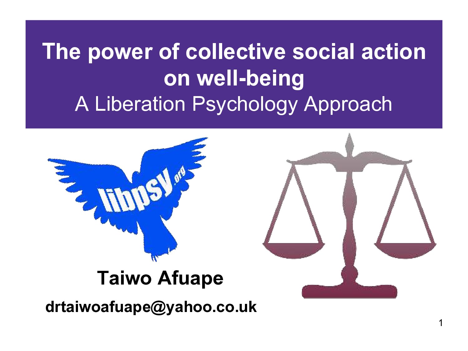 The power of collective social action on wellbeing